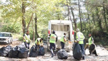 HBB’DEN ERZİN ŞİRİNSU’DA ÇEVRE TEMİZLİĞİ SEFERBERLİĞİ
